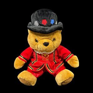 Vintage Keel Toys Bears of the United Kingdom Beefeater, Collectible Teddy Bear,
